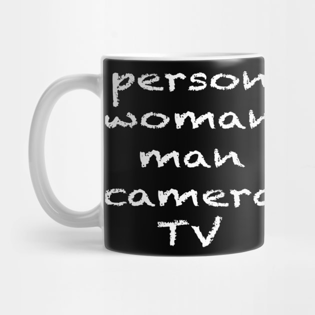 person woman man camera TV by CJProArtz